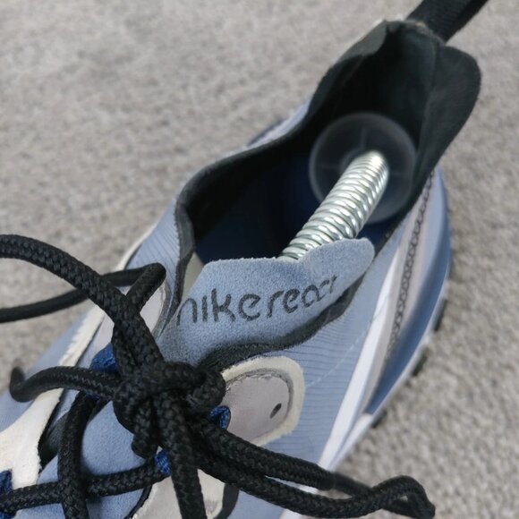 Nike React Element 55 Indigo Fog Mens Size 10 Running Shoes Blue BQ6166-402 Low - Picture 5 of 11